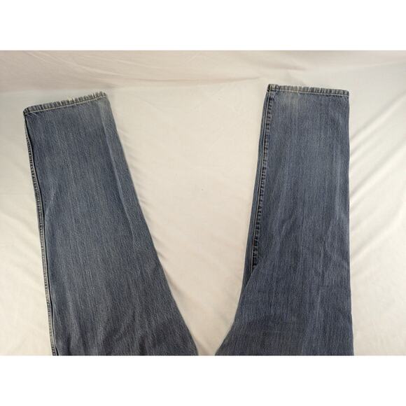 Cinch Up Men's White Label Relaxed Fit Medium Wash Distressed Jeans 40x34 - Picture 7 of 16
